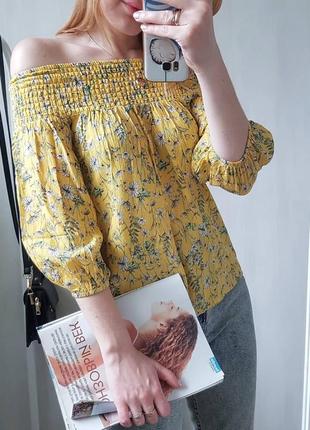 Ніжна блуза у квітковий принт new look8 фото