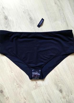 Консервативные пляжные черные женские купальные плавки simply be/низ купальника супербатал4 фото