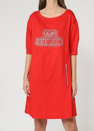 Платье love moschino