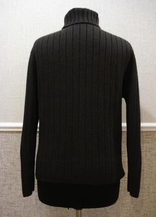 Шерстяной свитер вязаный свитер свитер с косами размера 14/163 фото