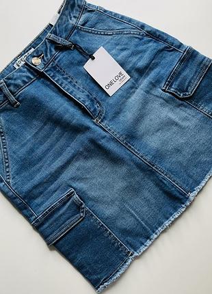 Джинсовая юбка