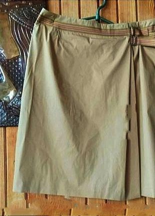 Сlothcraft бежева спідниця із  запахом