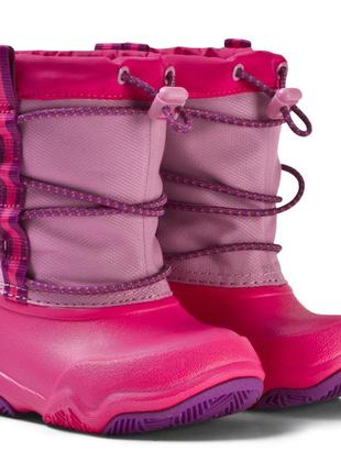 Зимние сапоги crocs swiftwater waterproof, c11, j2