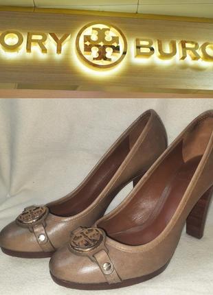 Туфли tory burch кожаные женские р .9м