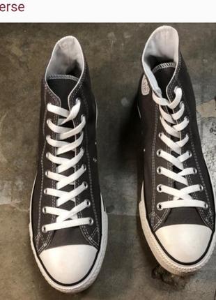 Кеды converse chuck taylor all star seasnl hi charcoal 1j793c5 фото