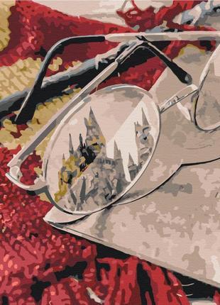 Картина по номерам взгляд в волшебный мир браш