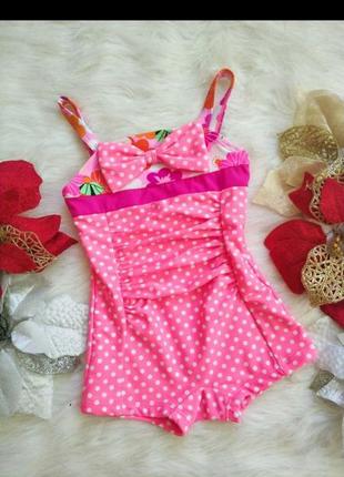 Яскравий купальник для дівчинки 9-12 місяців neptune