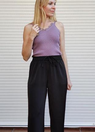 Лавандова трикотажна майка