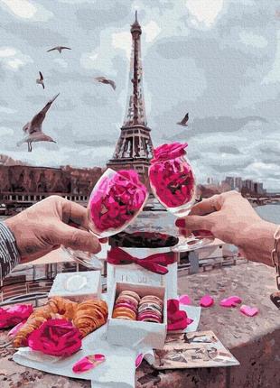 Картина за номерами пікнік в парижі браш