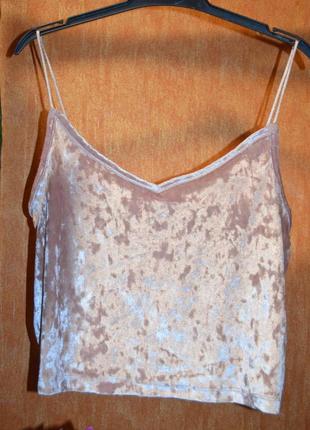 Сексуальний оксамитовий топ fb sister