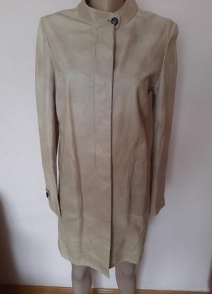 Плащ,тренч кожаный, brunello cucinelli