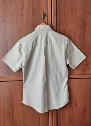 Винтажная рубашка с коротким рукавом levi's | levis sta-prest vintage2 фото