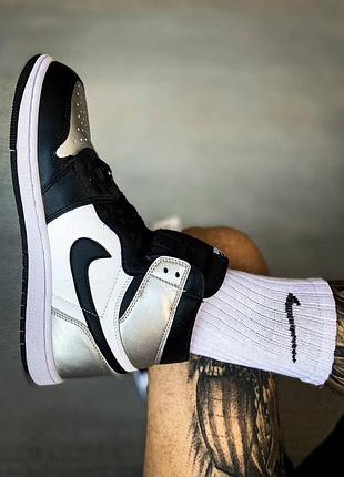 Жіночі кросівки nike air man jordan 1 mid white shadow 36-37-38-39-40-418 фото