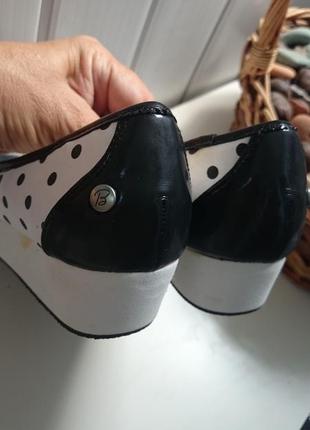Оригинальные летние туфли, бренд blink (нидерланды)  (по стельке 25,5 см )4 фото