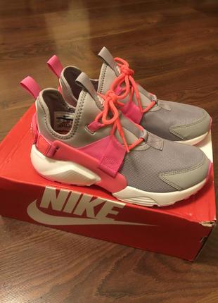 Кроссовки nike roshe one knit sneaker white leather pants