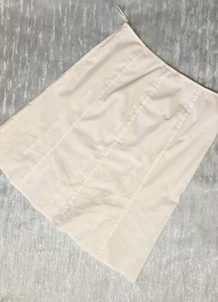 Белая стрейчевая юбка casual club p 40/42