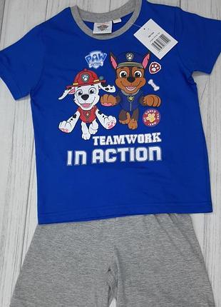 Летний костюм на мальчика щенячий патруль