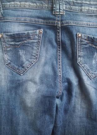 Прямые стрейчевые джинсы люкс бренда6 фото