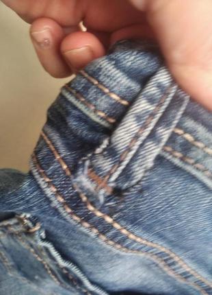 Прямые стрейчевые джинсы люкс бренда7 фото