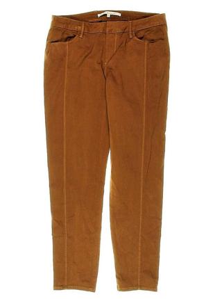 Джинсы брюки 29w "mid-rise" красивого коричневого цвета 46 р4 фото