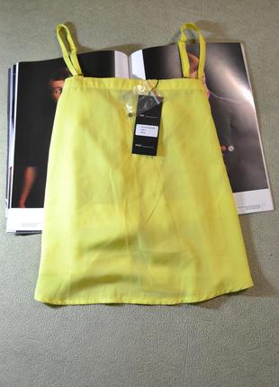 Яркий желтый топ от new fashion!! цвет намного ярче, чем на фото!