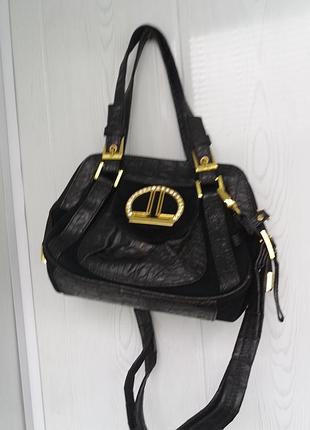 Маленькая сумочка комбинированная