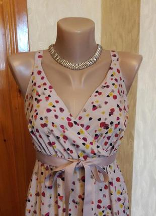 "  monsoon". сарафан длинный, очень красивый.