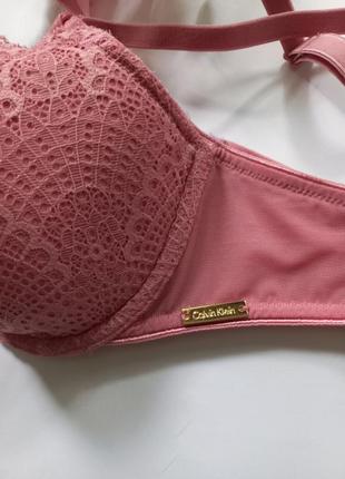 Calvin klein  32d 70d 34c 75c бюстгальтер кружевной3 фото