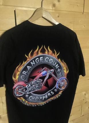 2004 vintage orange county choppers футболка