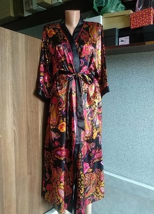 Платье халат кимоно