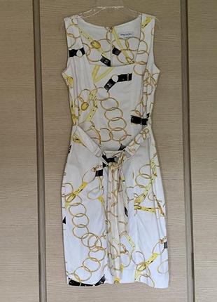 Стильное платье миди премиум класса размер s