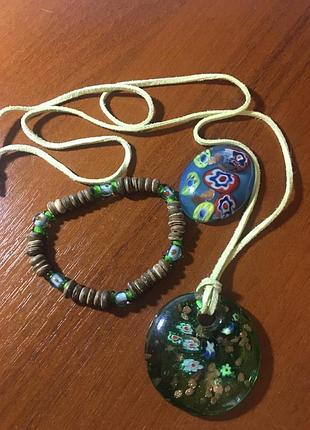 Прикраси з муранового скла