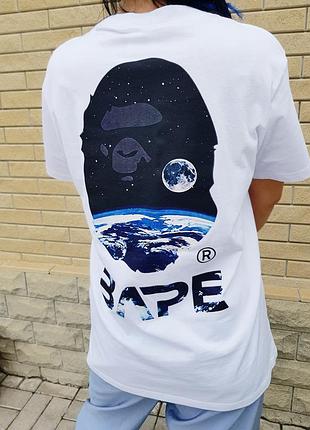 Футболка bape mid autumn festival tee a bathing ape
