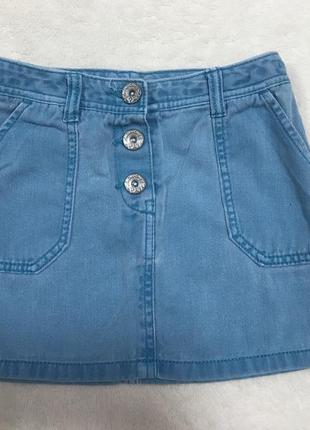 Джинсова спідничка next 7 років