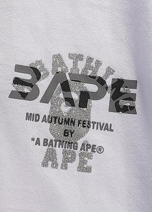 Футболка bape mid autumn festival tee a bathing ape8 фото