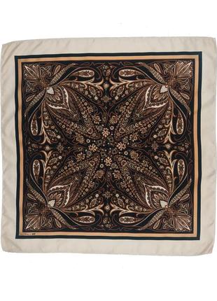 Брендовый коллекционный подписной платок, от richard allan x h&m (55x55 см.)