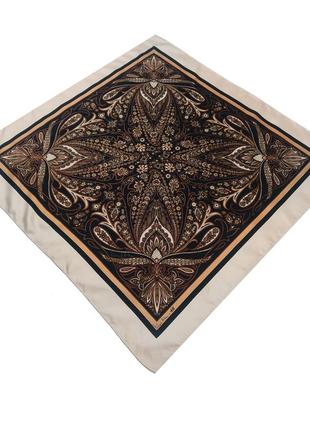 Брендовый коллекционный подписной платок, от richard allan x h&m (55x55 см.)