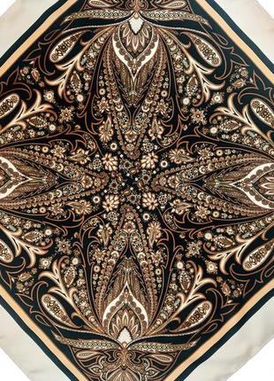 Брендовый коллекционный подписной платок, от richard allan x h&m (55x55 см.)4 фото