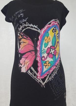 Desigual яркая х/б майка