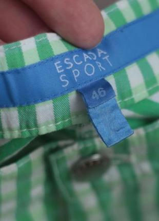 Брюки в клеточку escada 2