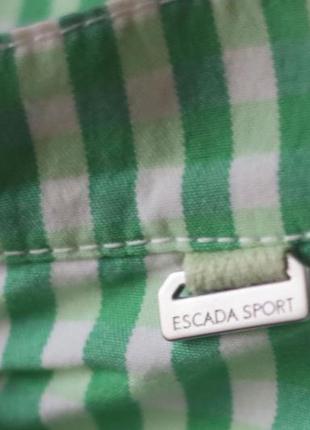 Брюки в клеточку escada 7