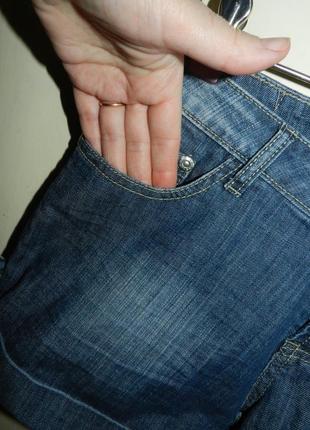 Стильні,джинсові шорти з манжетами,m&d jeans5 фото