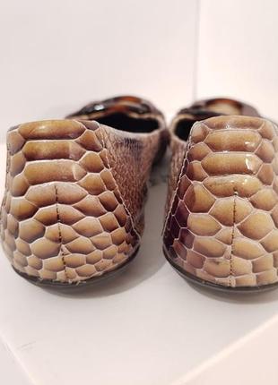 Роскошные кожаные туфли премиум бренда nabyboot швейцария фактура питон3 фото
