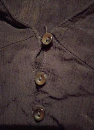 Блуза с баской от талии объемные рукава от zara trafaluc4 фото
