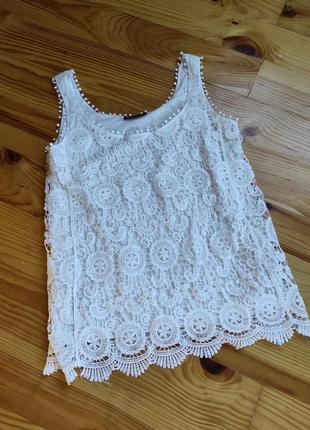 Майка ажурна janina