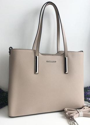 Женская сумка из качественной еко-кожи от flora&co2 фото