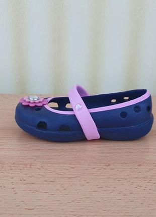 Crocs 23 р сандали балетки 13,5 см босоножки