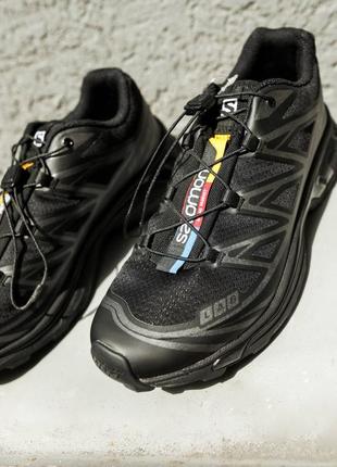 Кроссовки salomon s/lab xt-6 softground lt advanced black2 фото