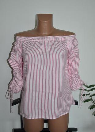 Сорочка жіноча з відкритими плечима віскоза
