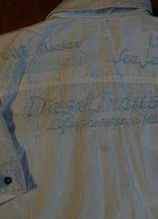 Брендова фірмова літня рубашка сорочка diesel,оригінал.